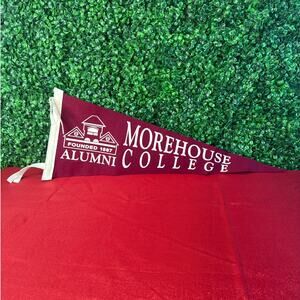 Vintage Morehouse College Felt Pennant Collegiate Pacific Mancave Gift Sports